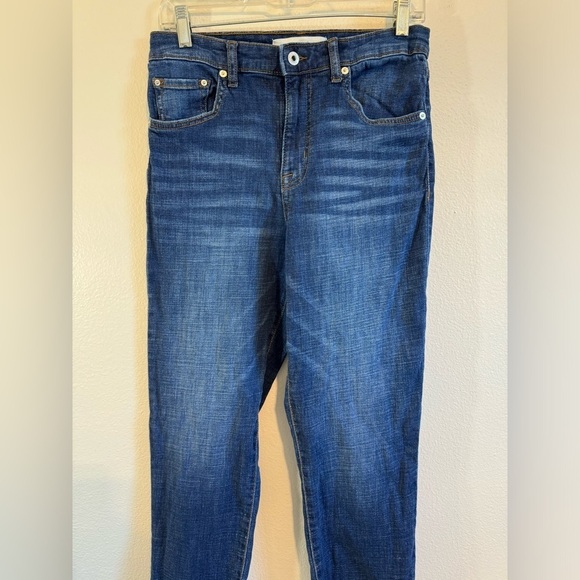 Ella Moss- Ladies High Waisted Straight Leg Denim Jean 5 Pocket Design Size 8/29 - Picture 4 of 9